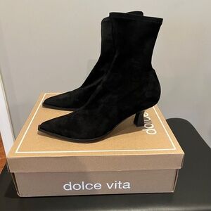 Dolce Vita Suede Black Boots